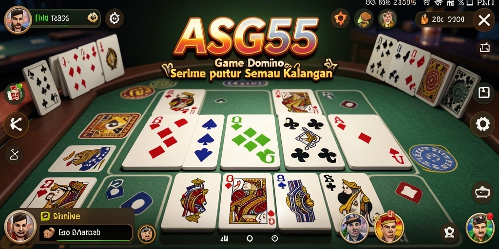Tampilan gameplay seru dan interaktif dari ASG55.