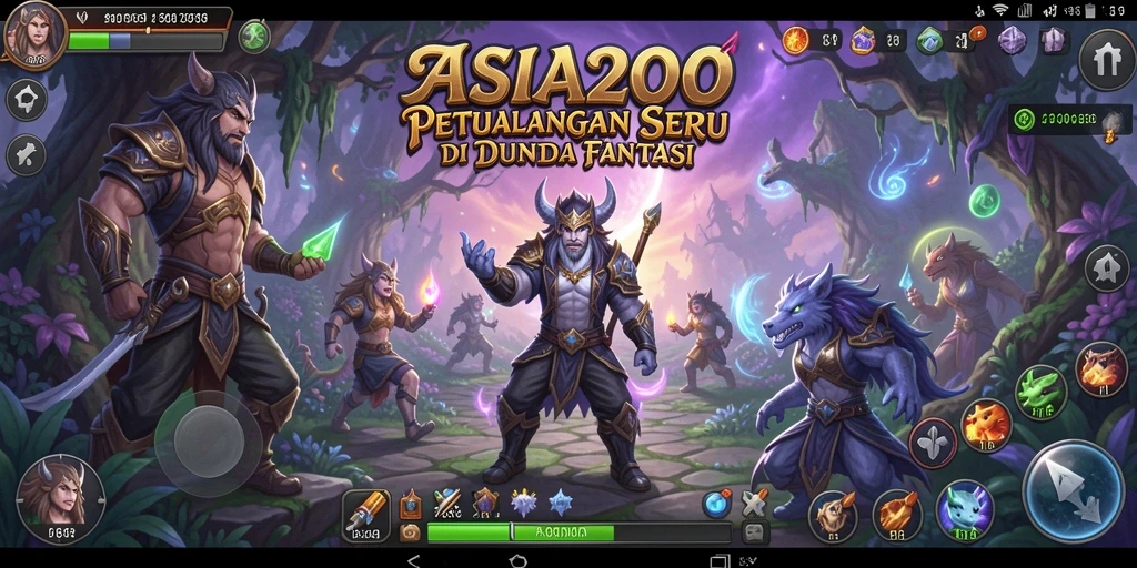 Gameplay ASIA200 yang mendebarkan di dunia petualangan yang luas.