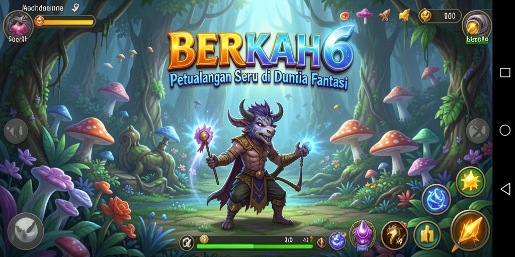 Tangkapan layar gameplay menunjukkan aksi seru dalam <strong>BERKAH6</strong>.